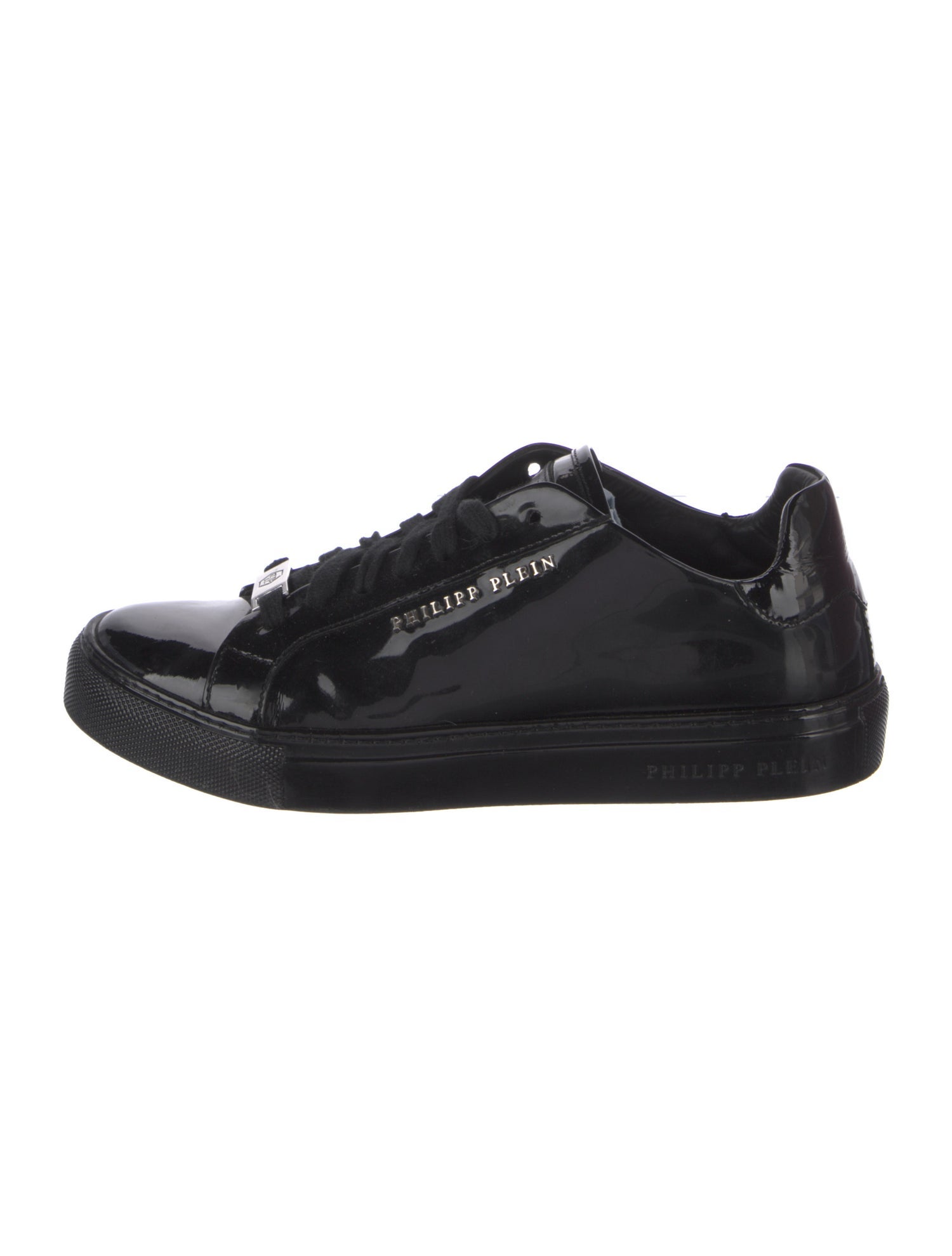 Philipp Plein Patent Leather Sneakers