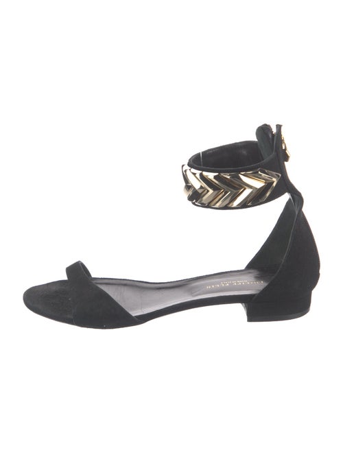 Philipp Plein Suede Ballet Flats