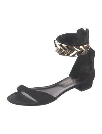 Philipp Plein Suede Ballet Flats