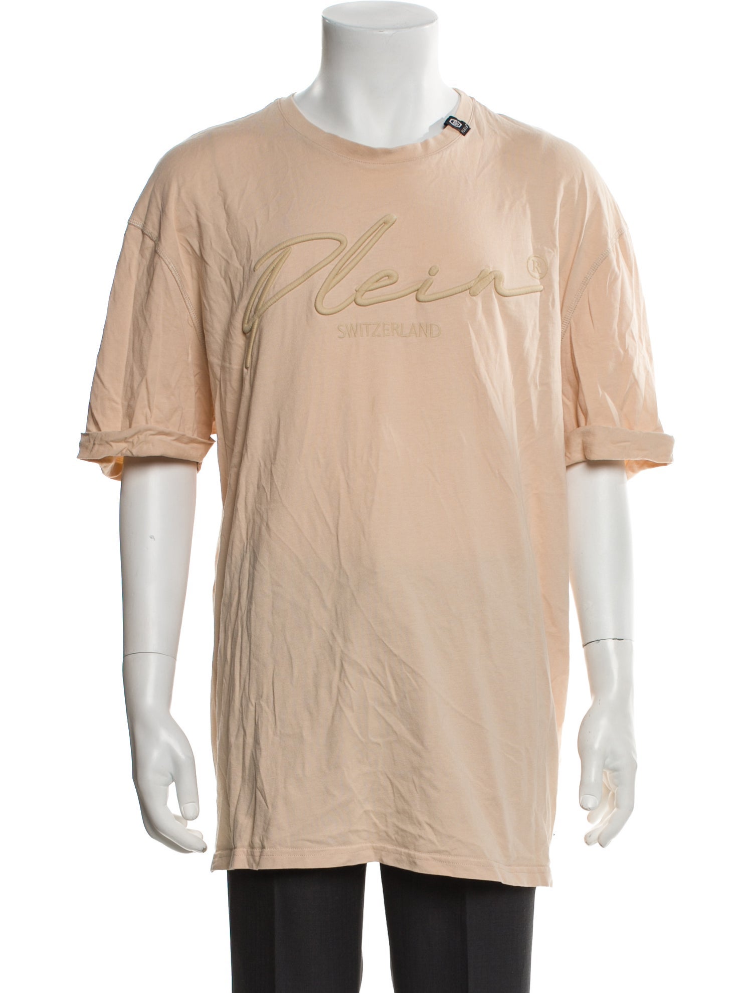 Philipp Plein Graphic Print Crew Neck T-Shirt