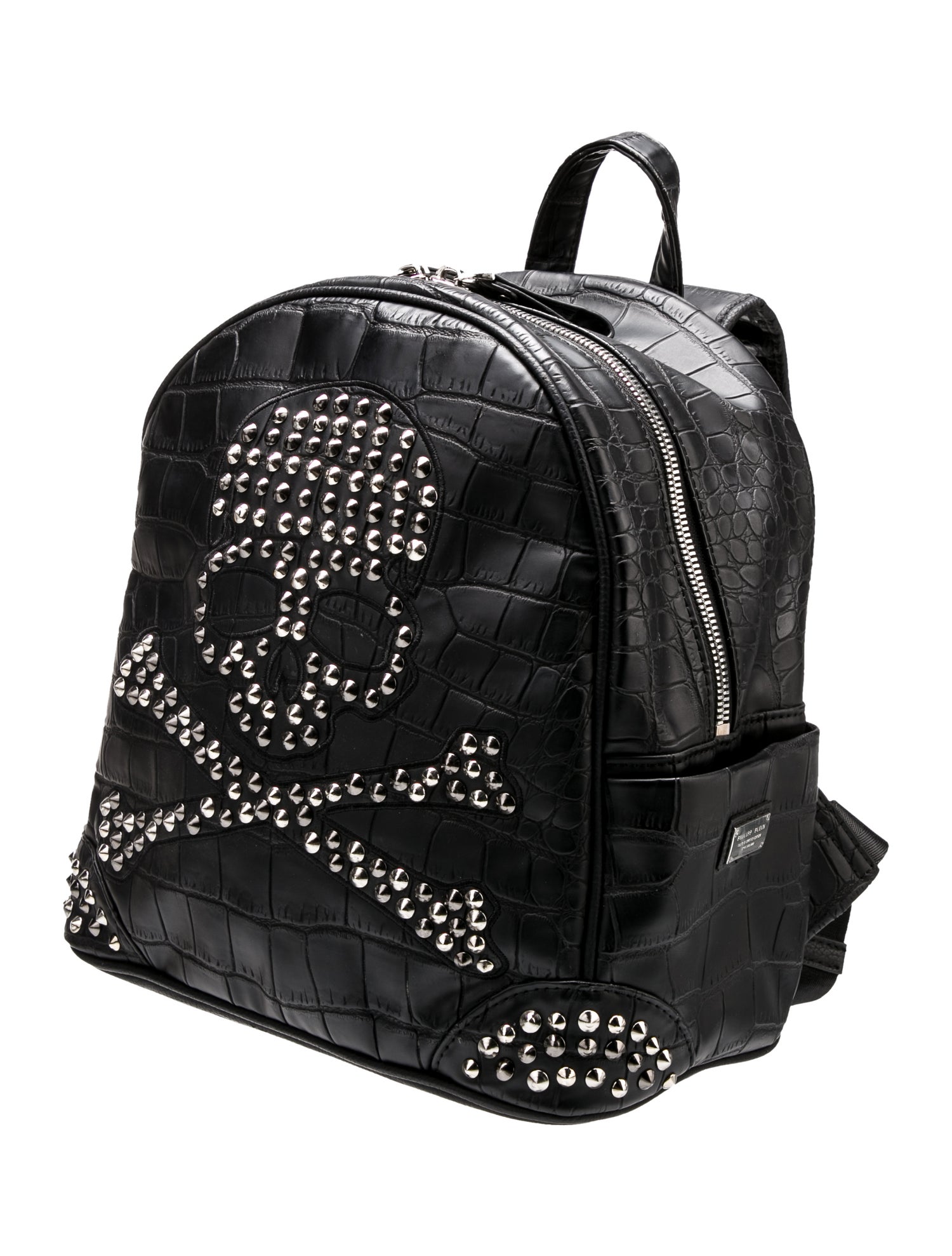 Philipp Plein Leather Backpack
