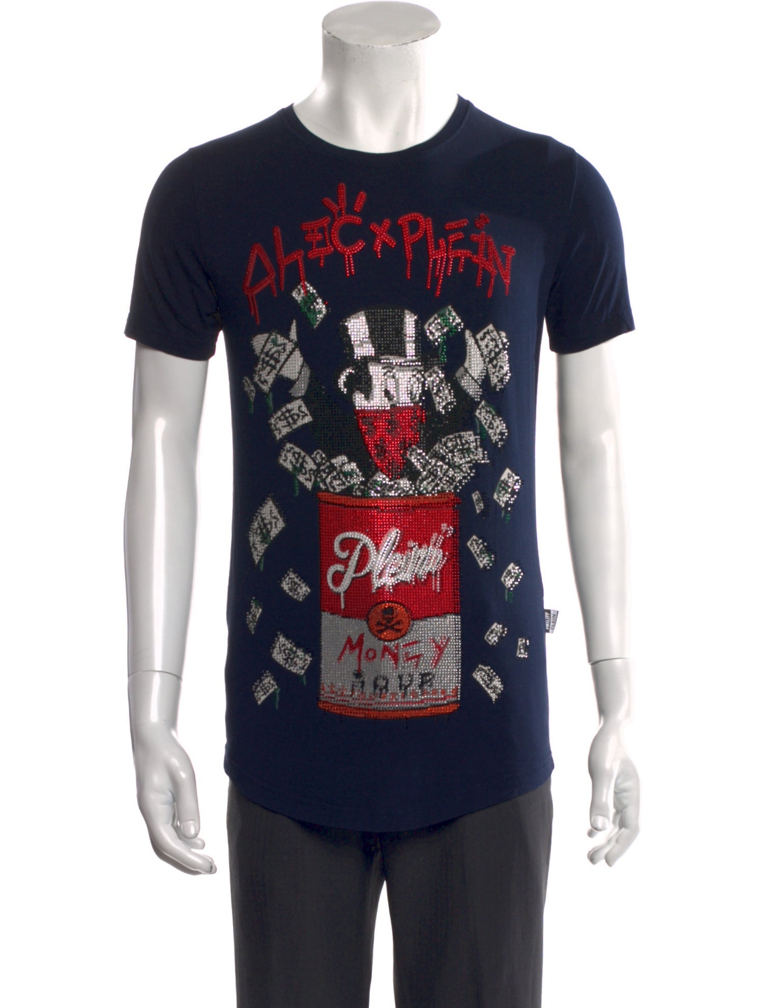 Philipp Plein Printed Short Sleeve Shirt