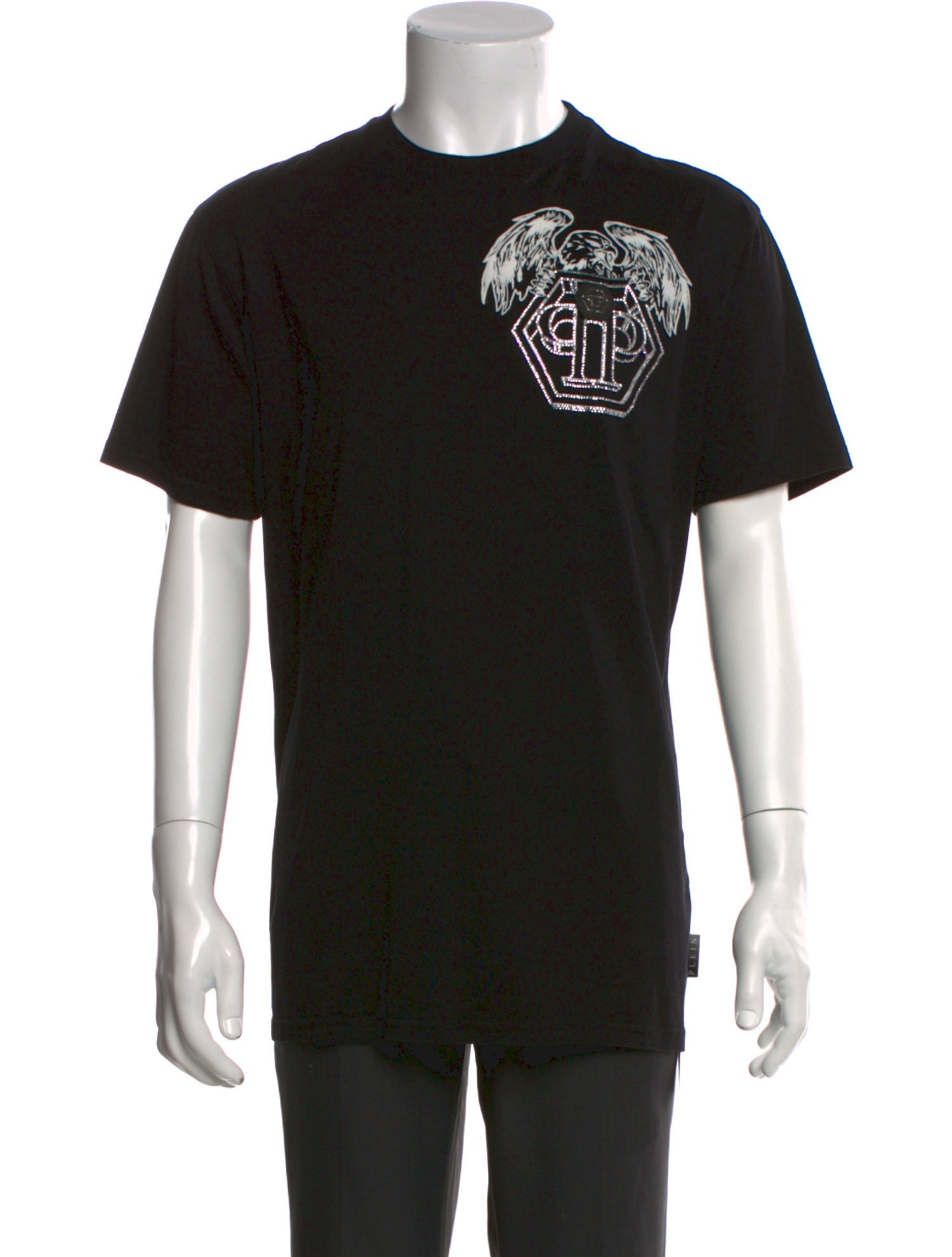 Philipp Plein Graphic Print Crew Neck T-Shirt