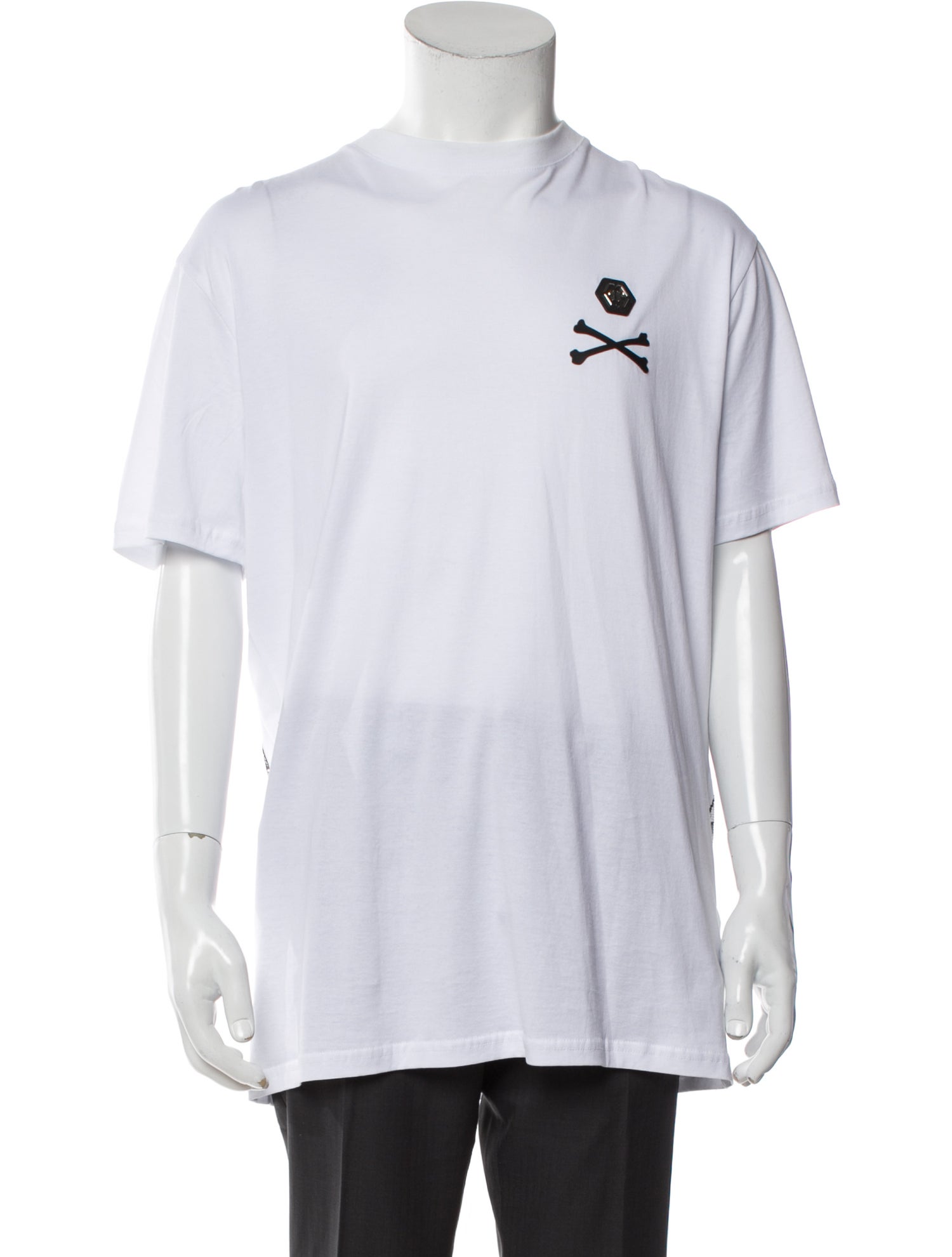 Philipp Plein Graphic Print Crew Neck T-Shirt