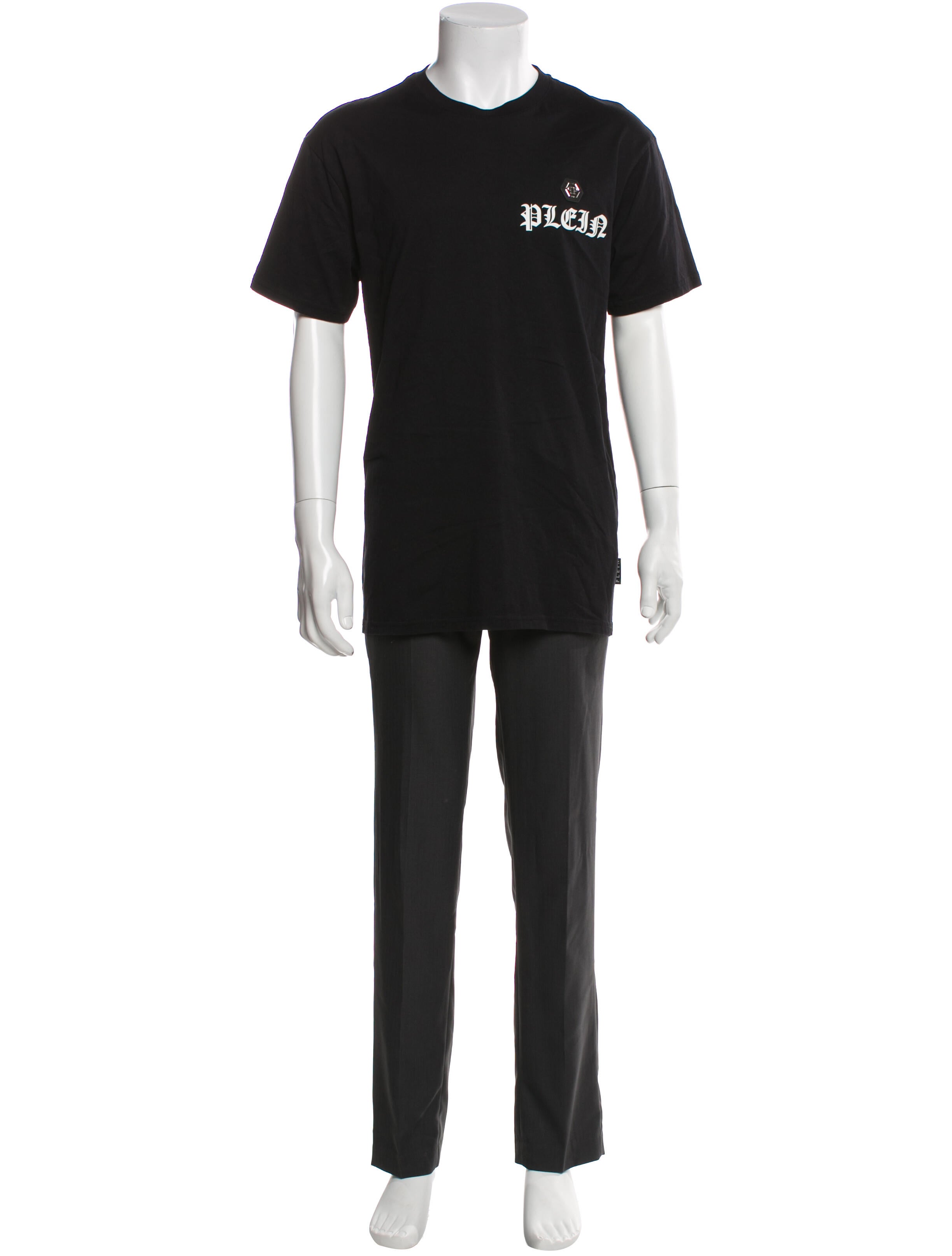 Philipp Plein Graphic Print Crew Neck T-Shirt