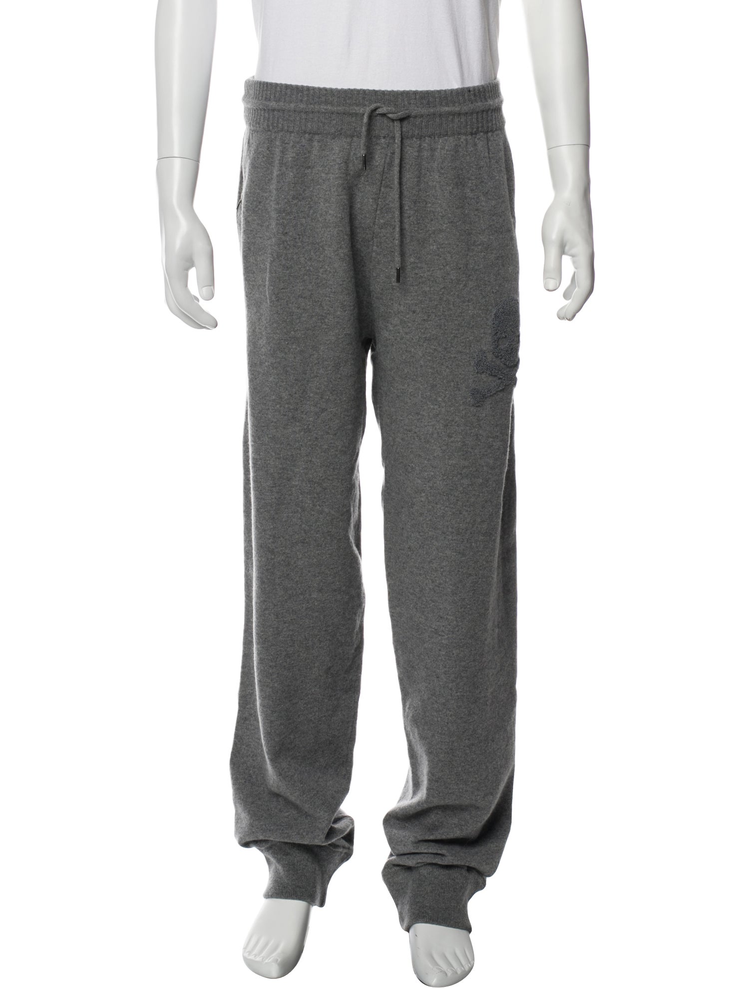 Philipp Plein Virgin Wool Lounge Bottoms