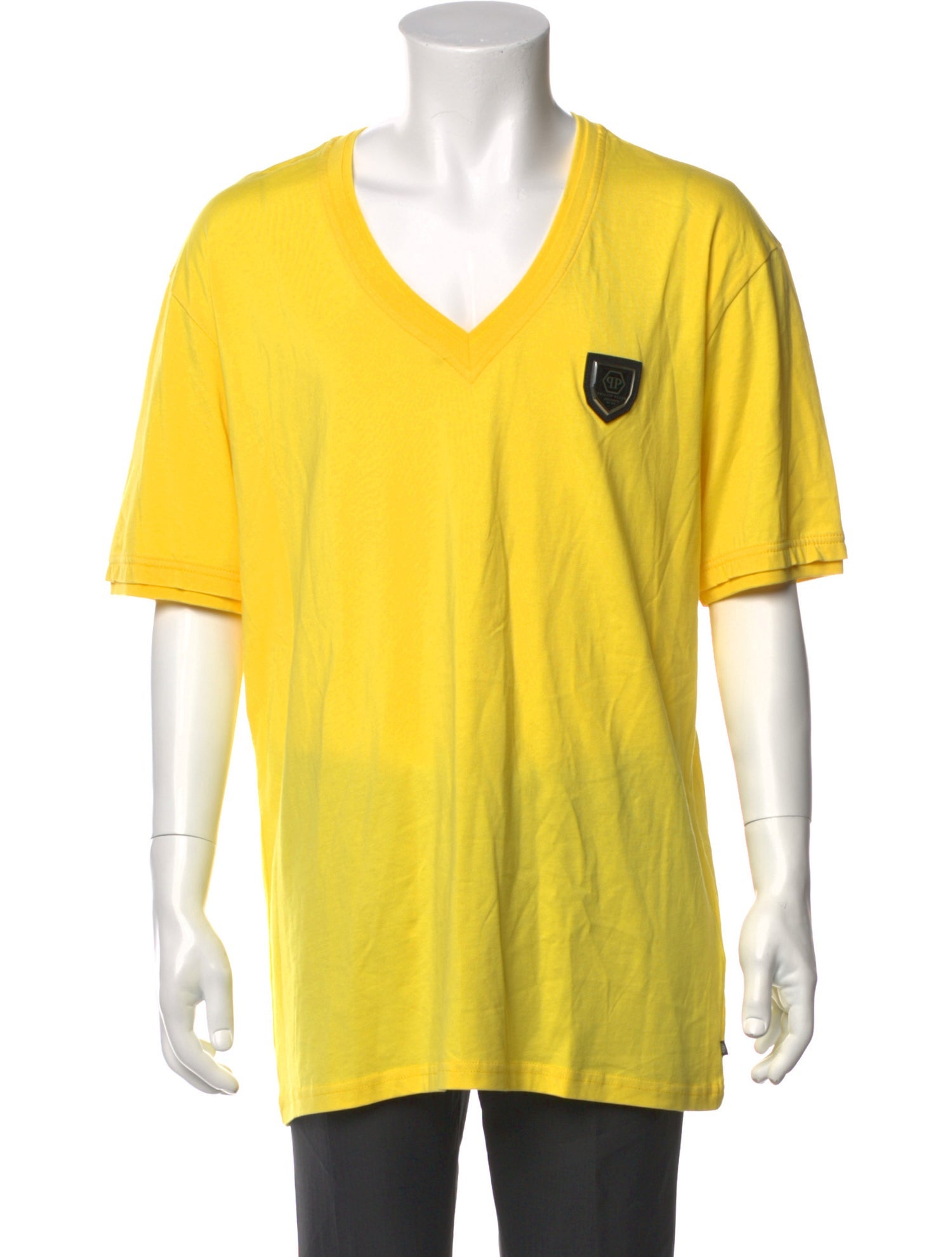 Philipp Plein V-Neck Short Sleeve T-Shirt