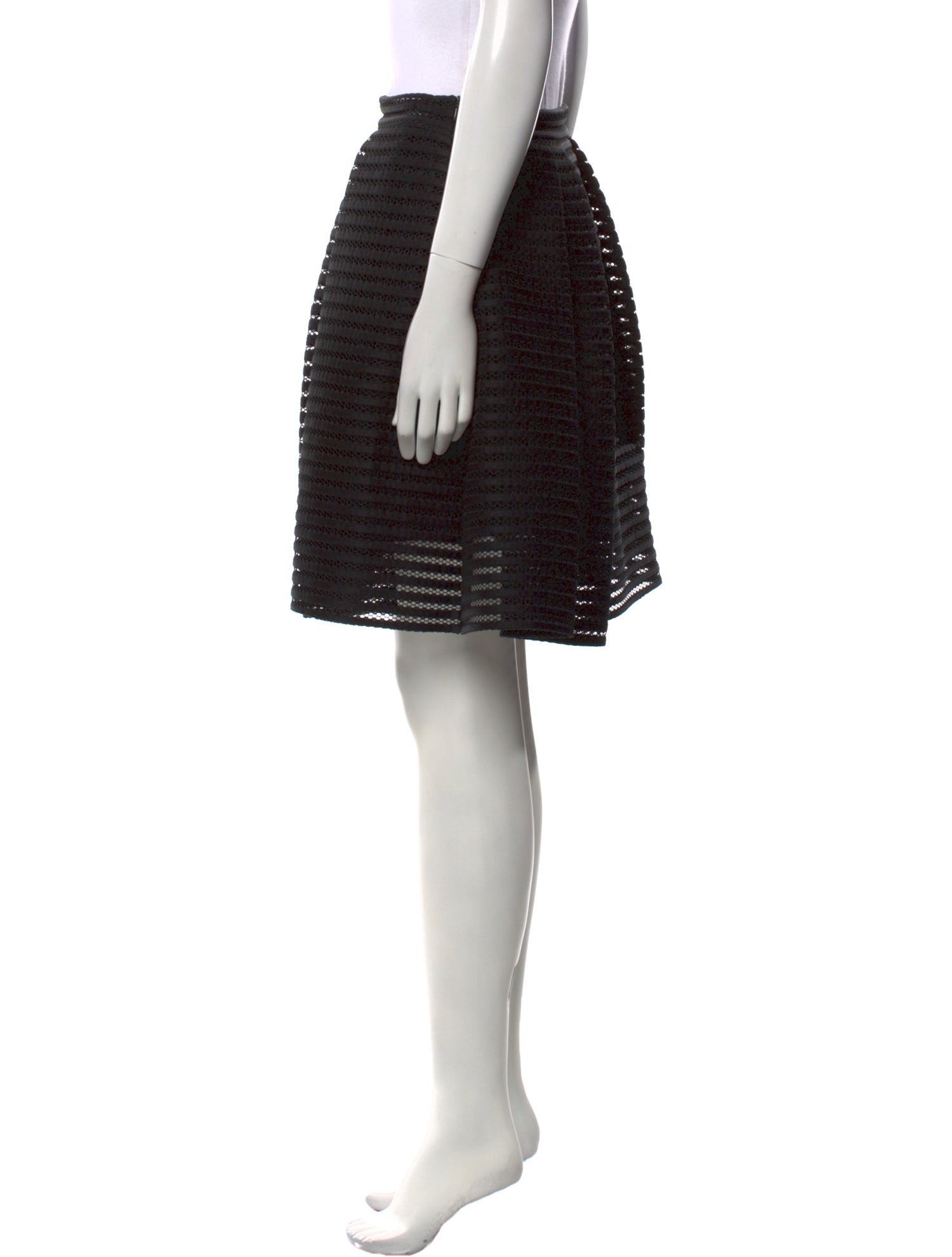 Philipp Plein Striped Knee-Length Skirt