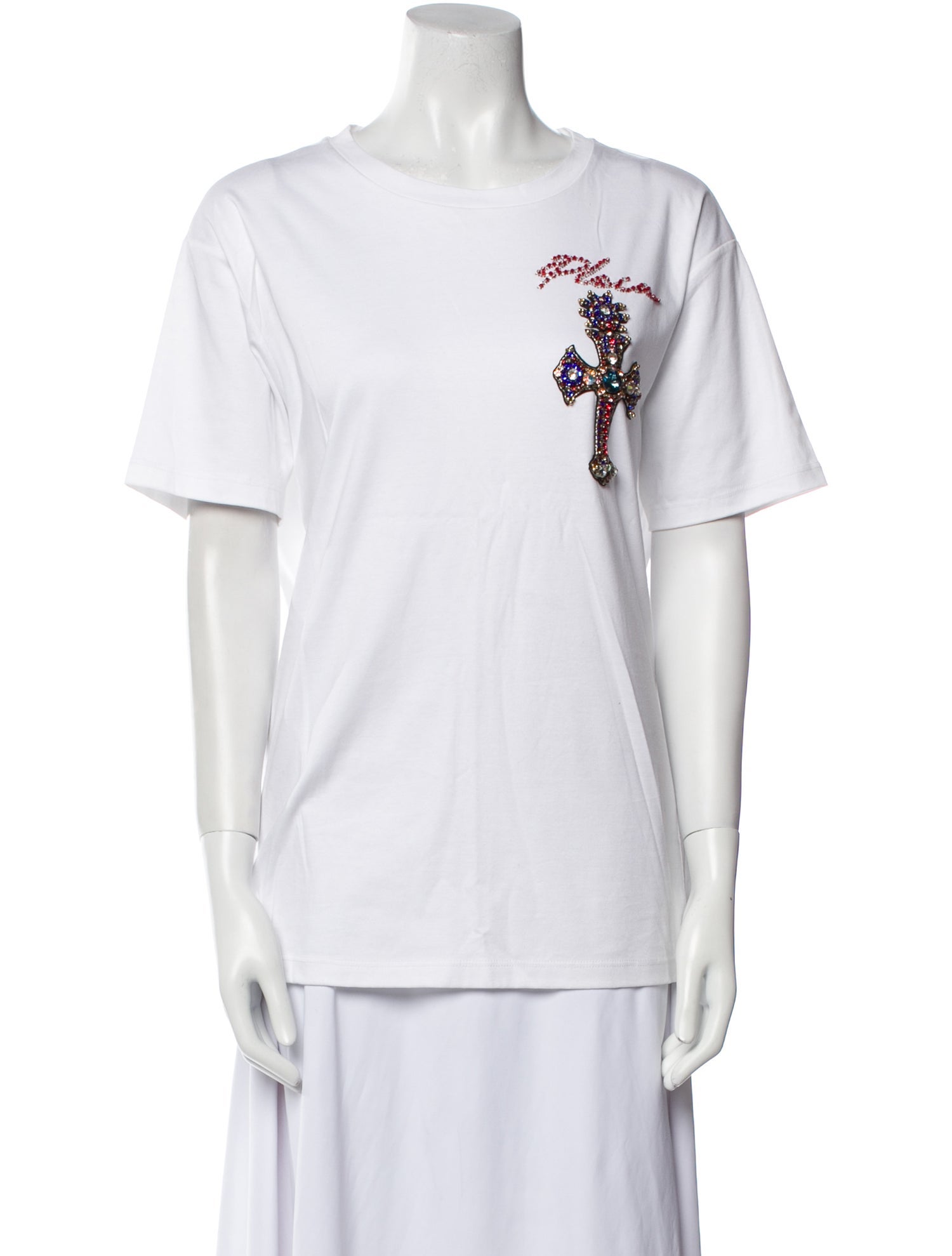 Philipp Plein Graphic Print Crew Neck T-Shirt