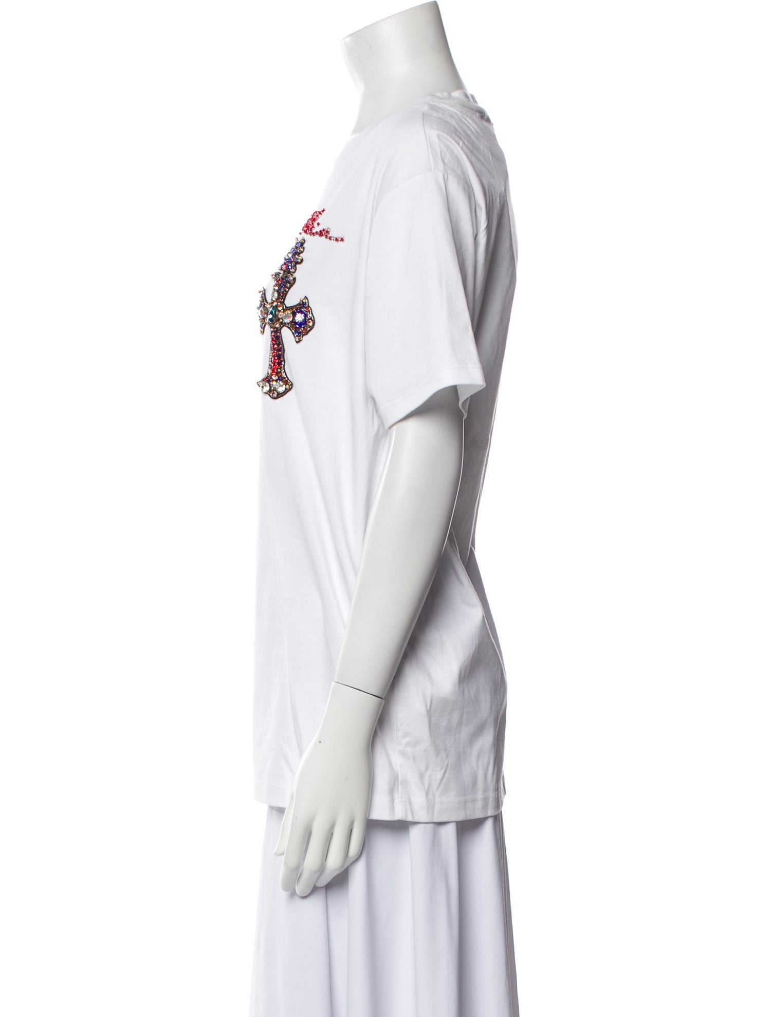 Philipp Plein Graphic Print Crew Neck T-Shirt