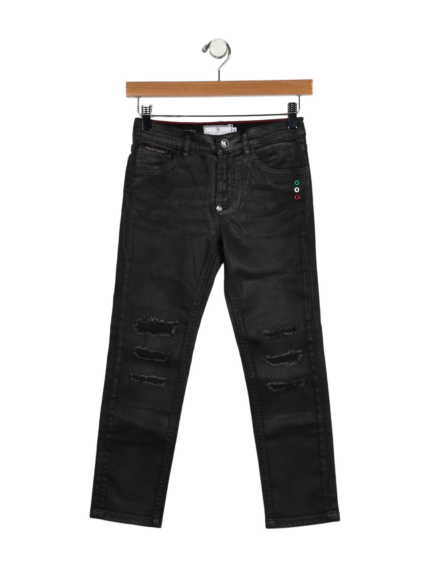 Philipp Plein Mid-Rise Skinny Leg Jeans