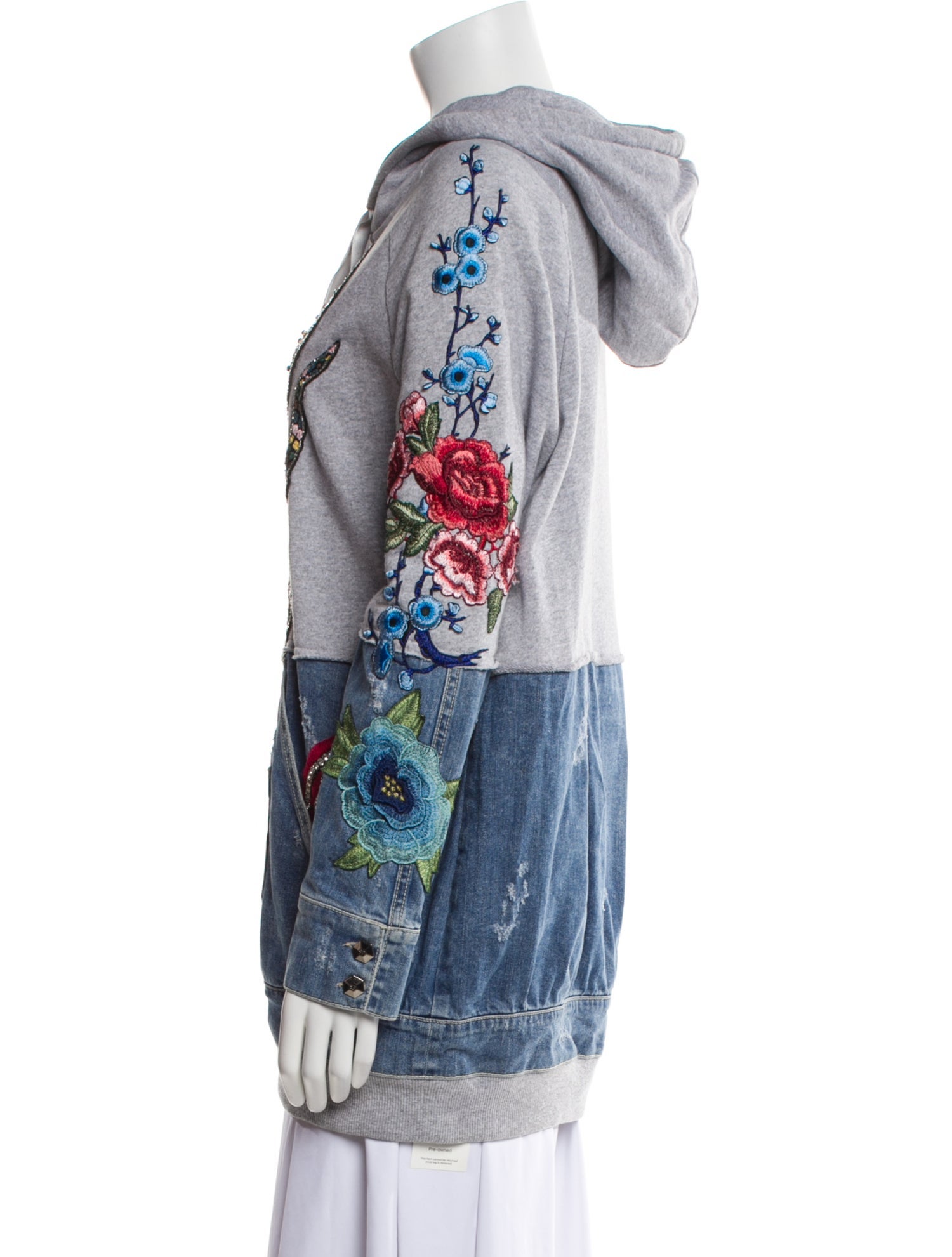 Philipp Plein Graphic Print Crew Neck Sweatshirt