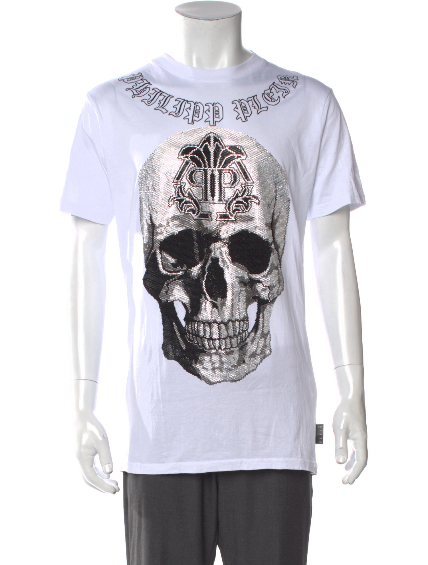 Philipp Plein Graphic Print Crew Neck T-Shirt