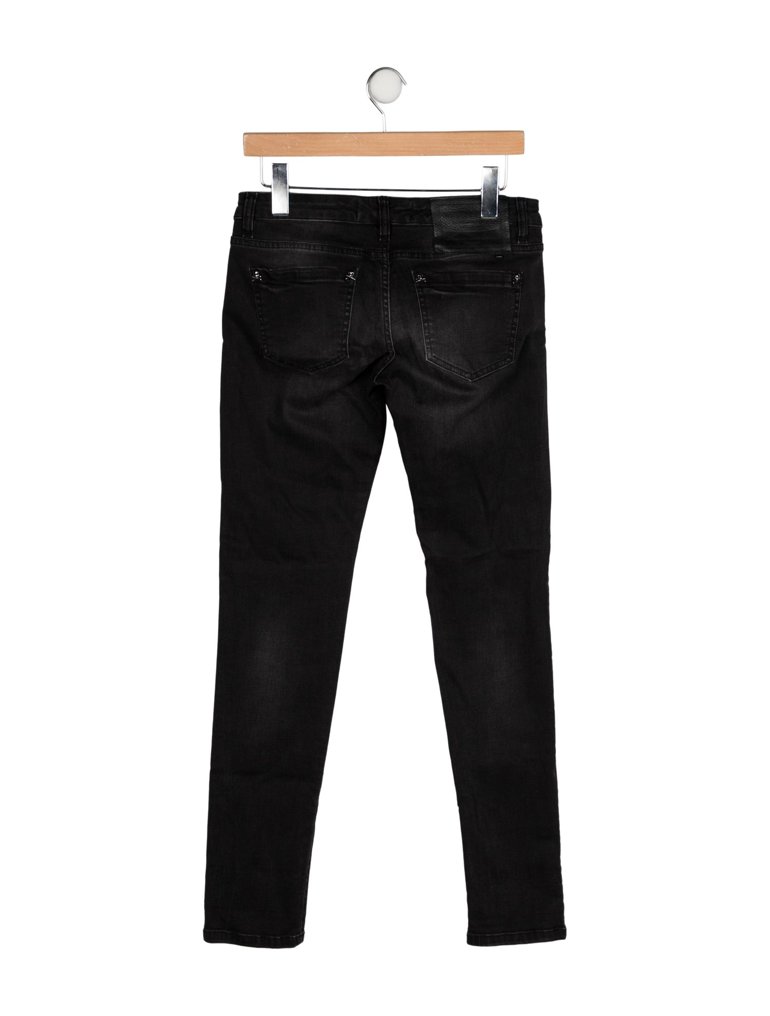 Philipp Plein Low-Rise Skinny Leg Jeans