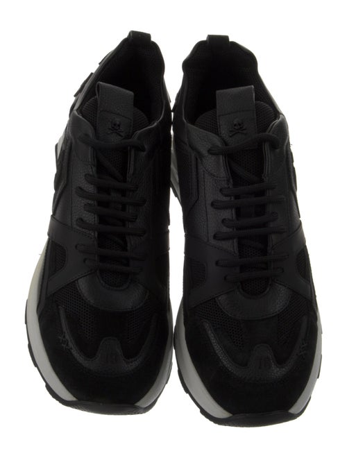 Philipp Plein Mesh Printed Athletic Sneakers