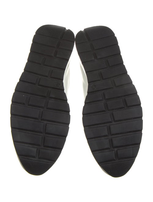 Philipp Plein Leather Colorblock Pattern Sneakers