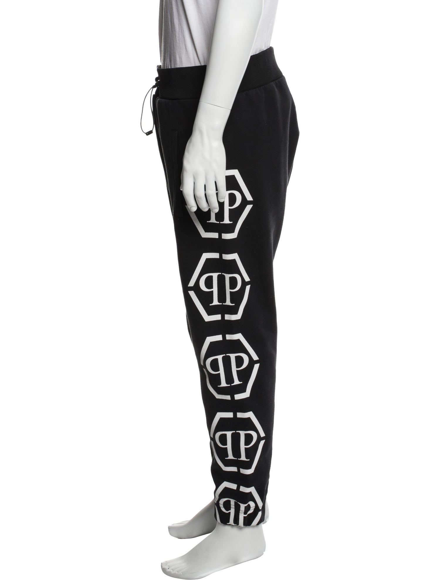 Philipp Plein Graphic Print Lounge Bottoms