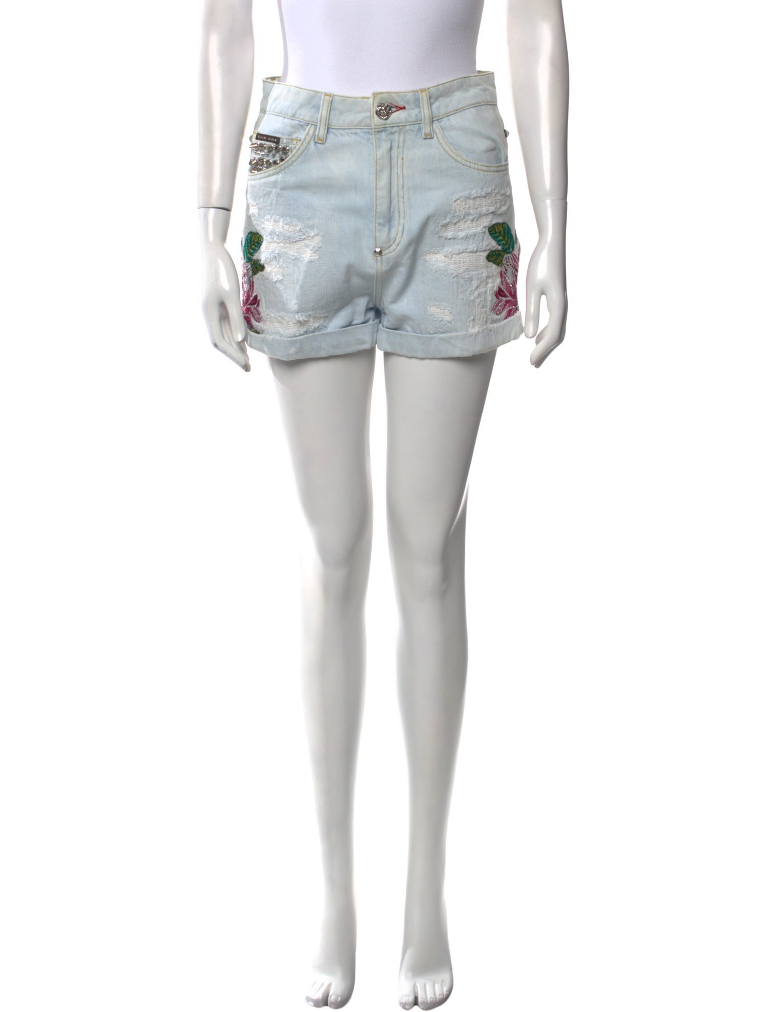Philipp Plein Mini Shorts