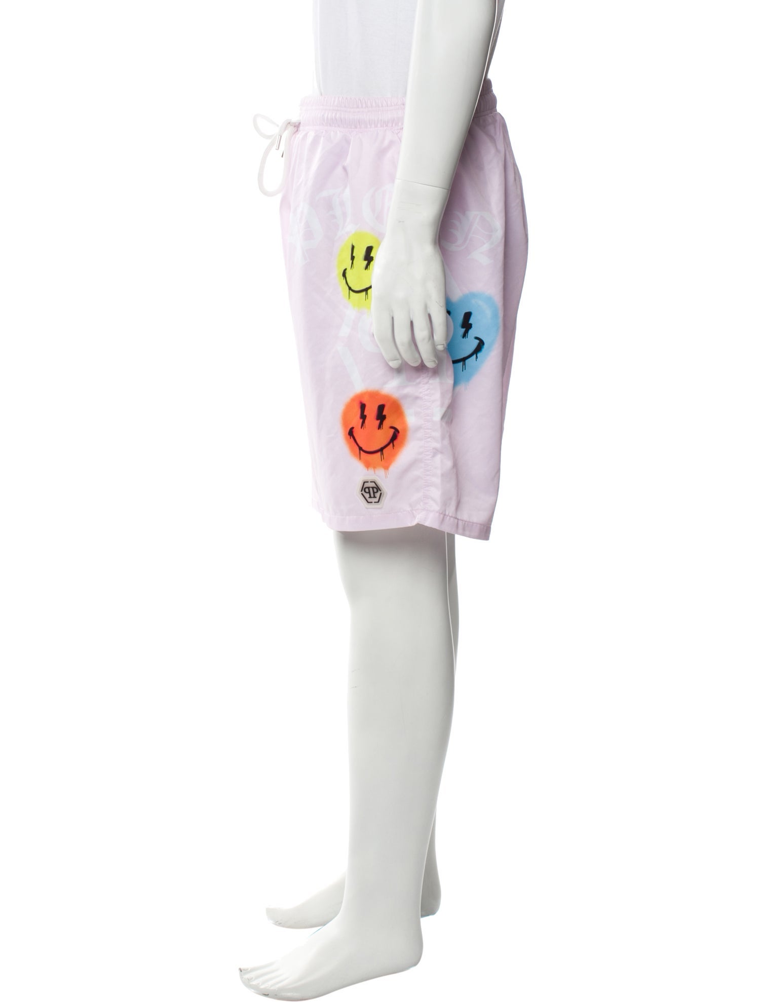 Philipp Plein Graphic Print Swim Trunks