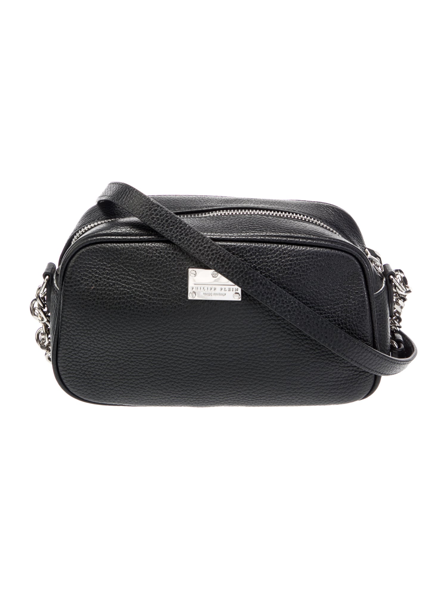 Philipp Plein Leather Crossbody Bag