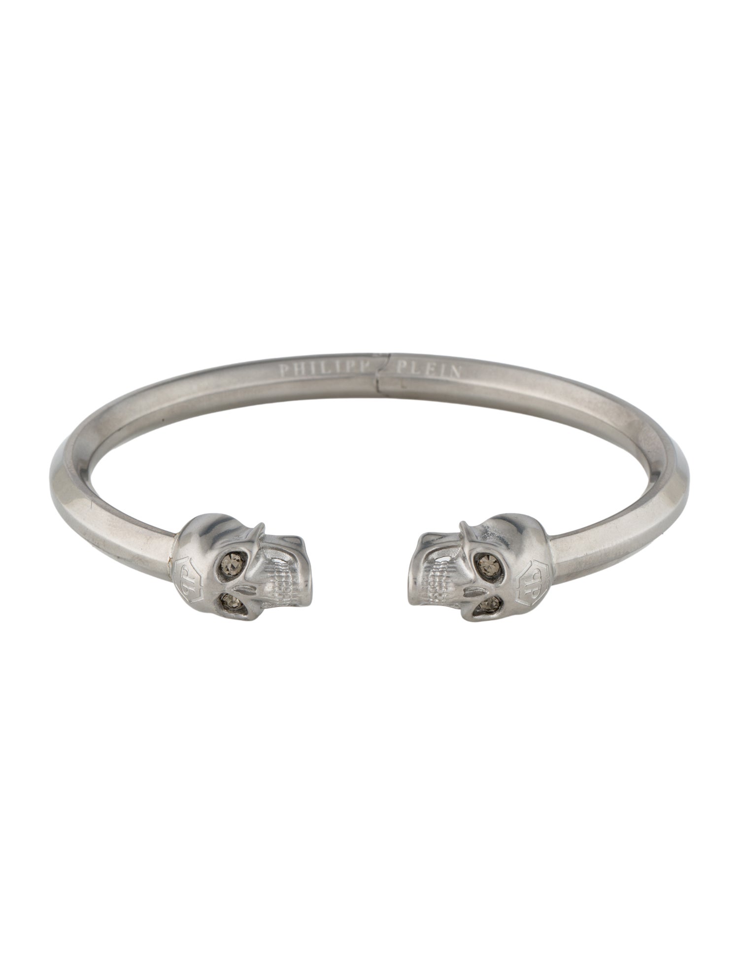 Philipp Plein 3D Skull Cuff Bracelet