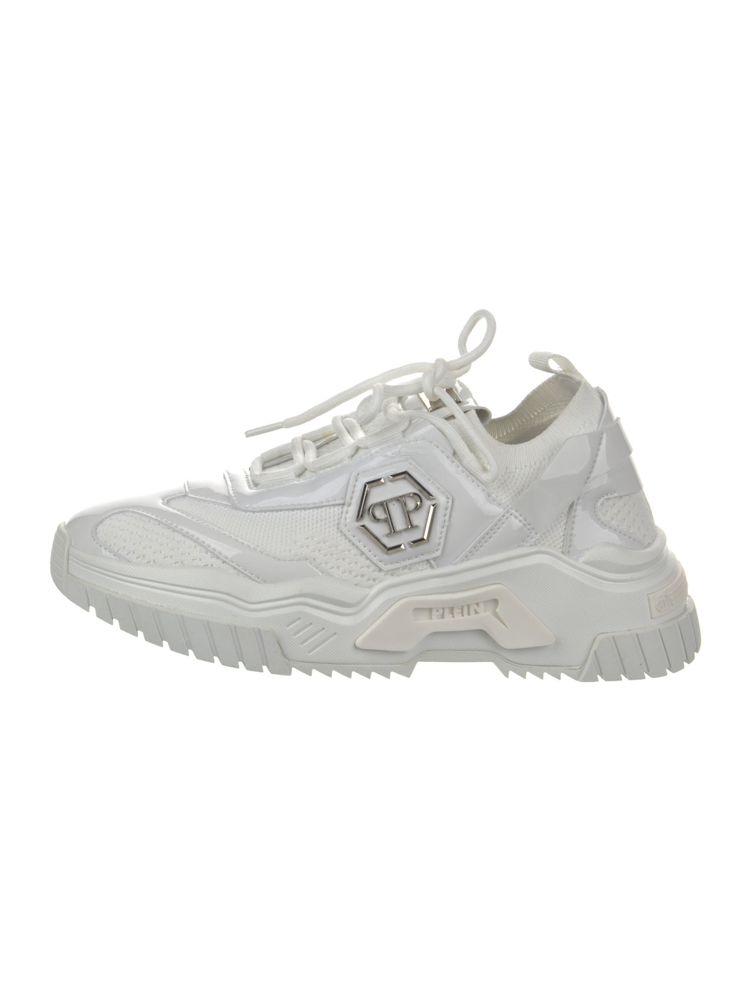 Philipp Plein Leather Chunky Sneakers