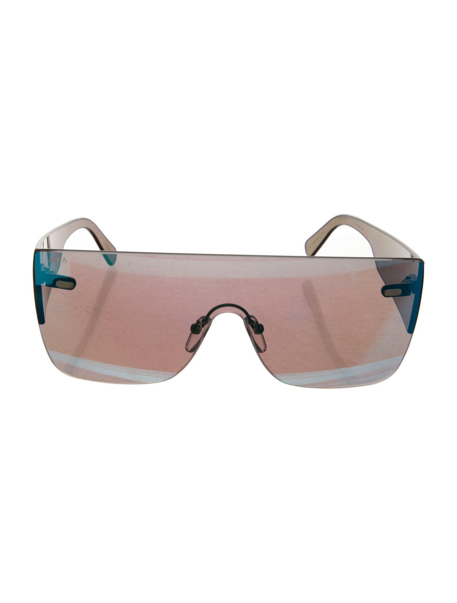 Philipp Plein Shield Tinted Sunglasses