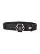 Philipp Plein Leather Belt Kit