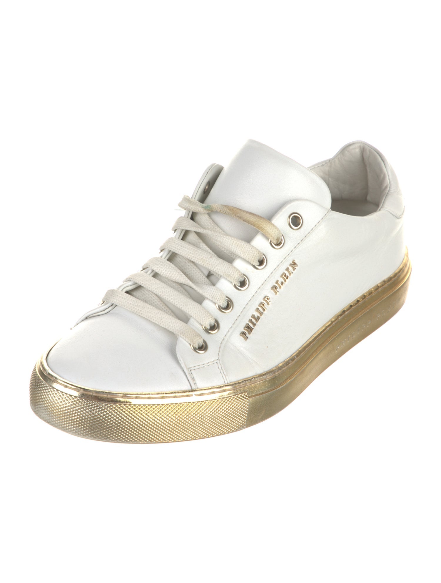 Philipp Plein Leather Sneakers