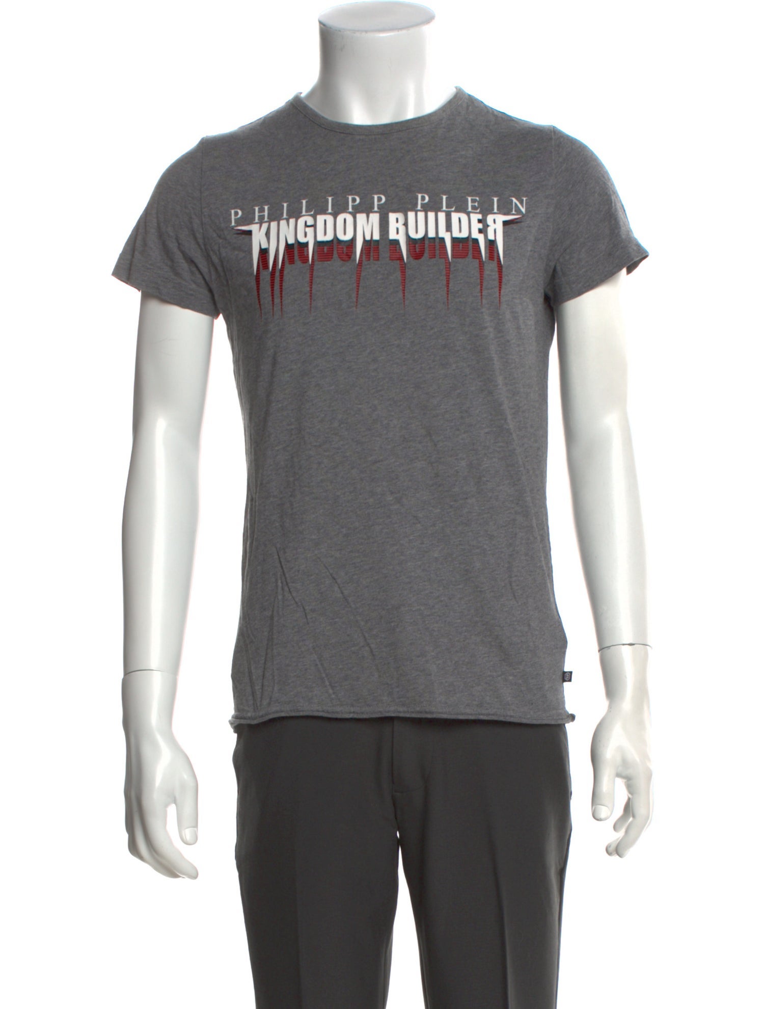 Philipp Plein Graphic Print Crew Neck T-Shirt