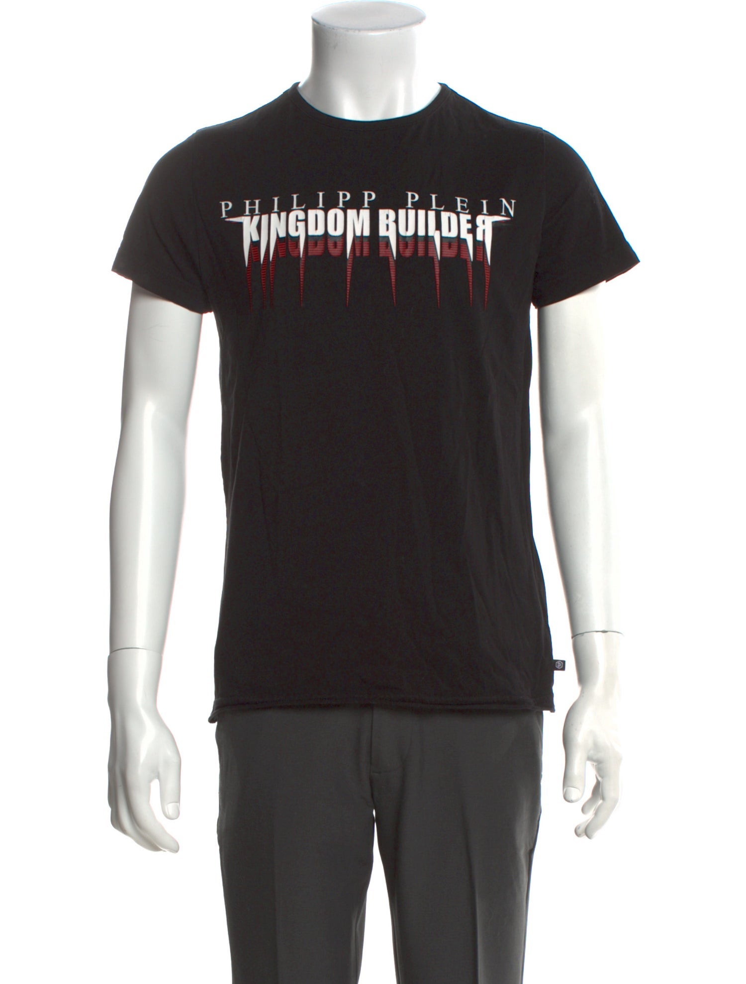 Philipp Plein Graphic Print Crew Neck T-Shirt