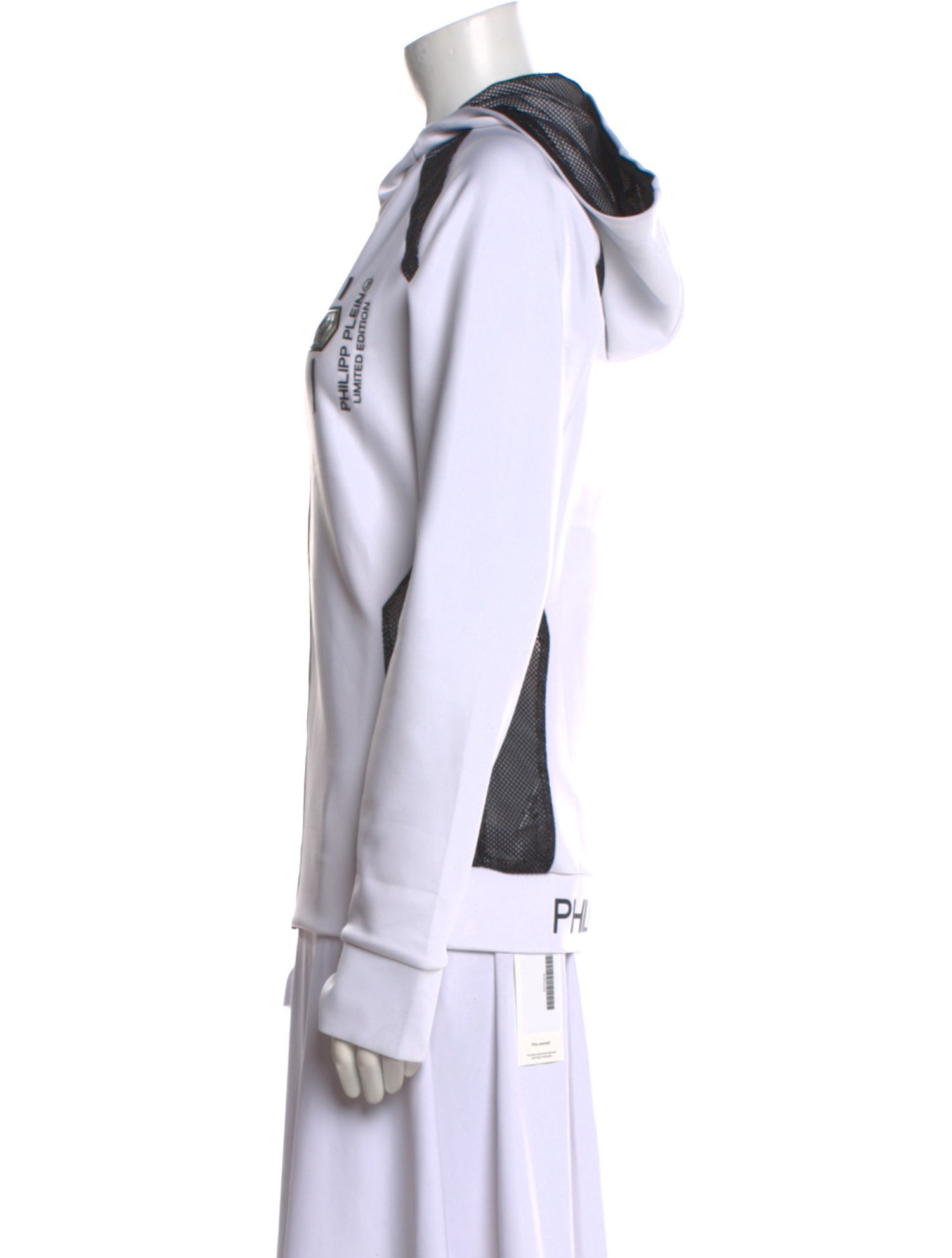 Philipp Plein Mock Neck Long Sleeve Sweatshirt