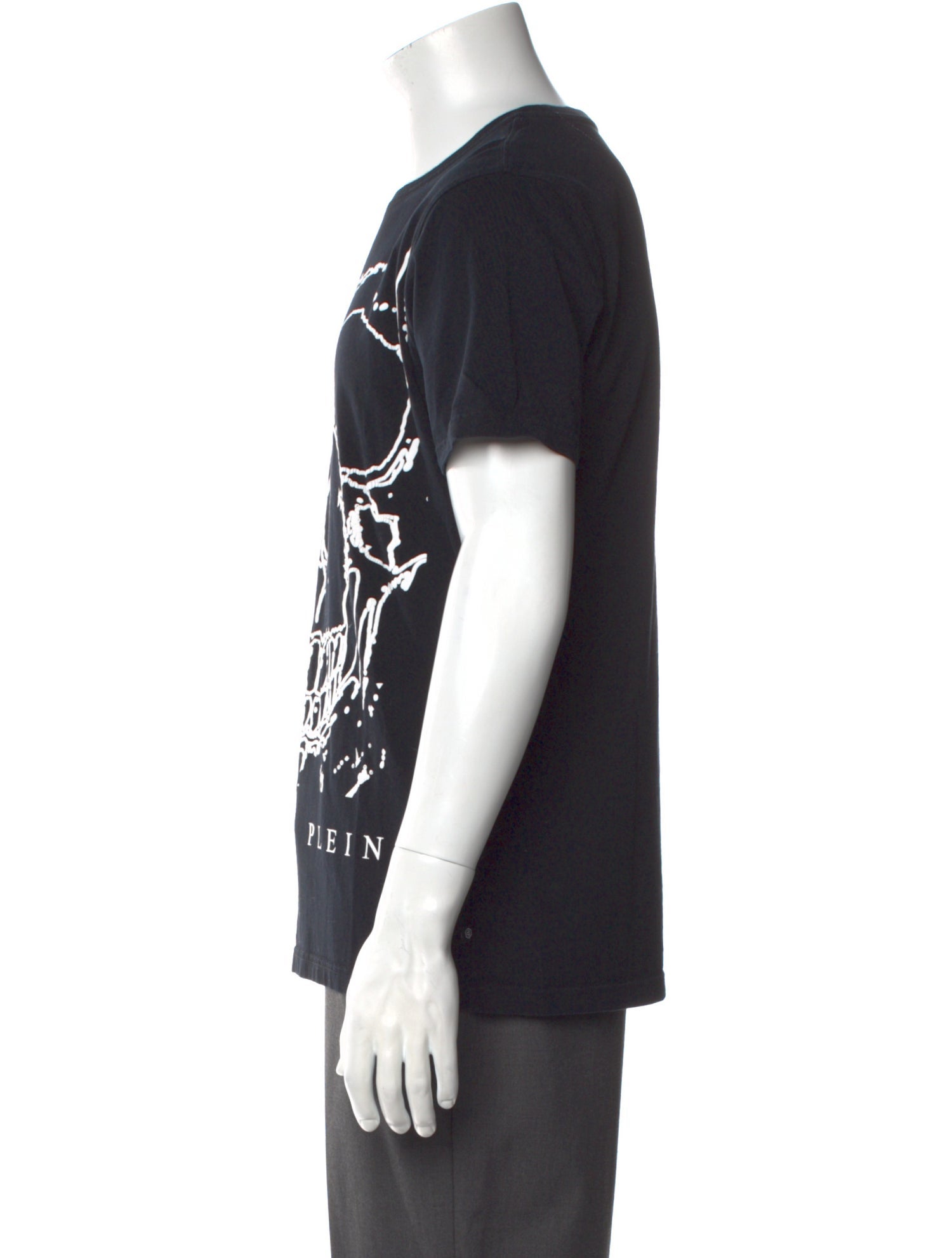 Philipp Plein Graphic Print Crew Neck T-Shirt