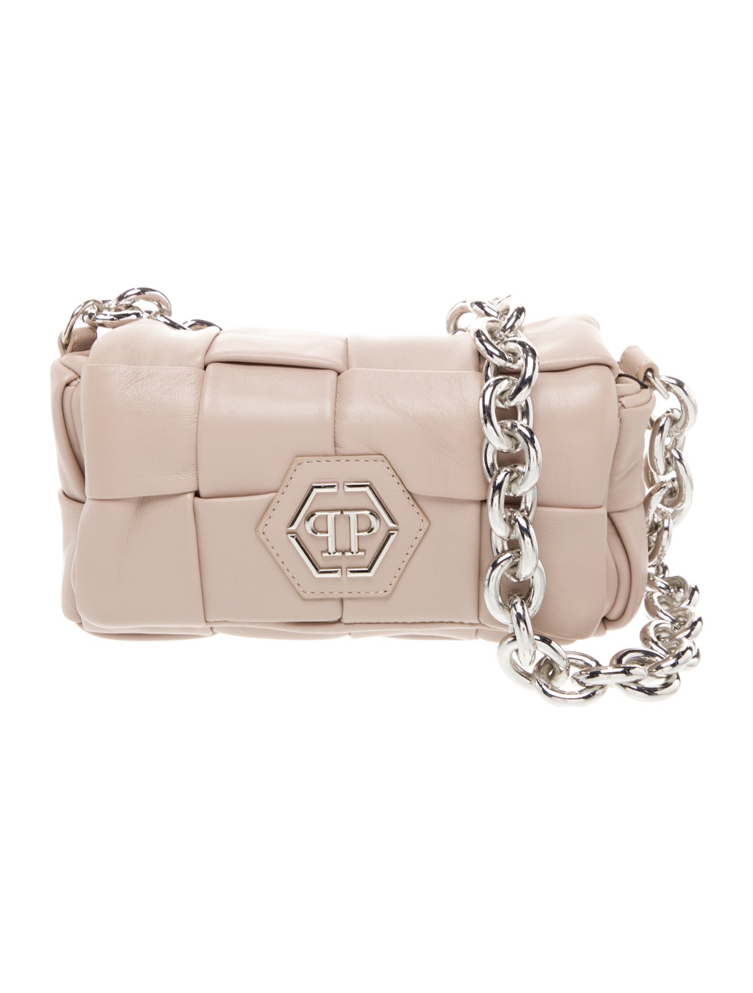 Philipp Plein Leather Shoulder Bag