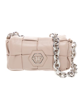 Philipp Plein Leather Shoulder Bag