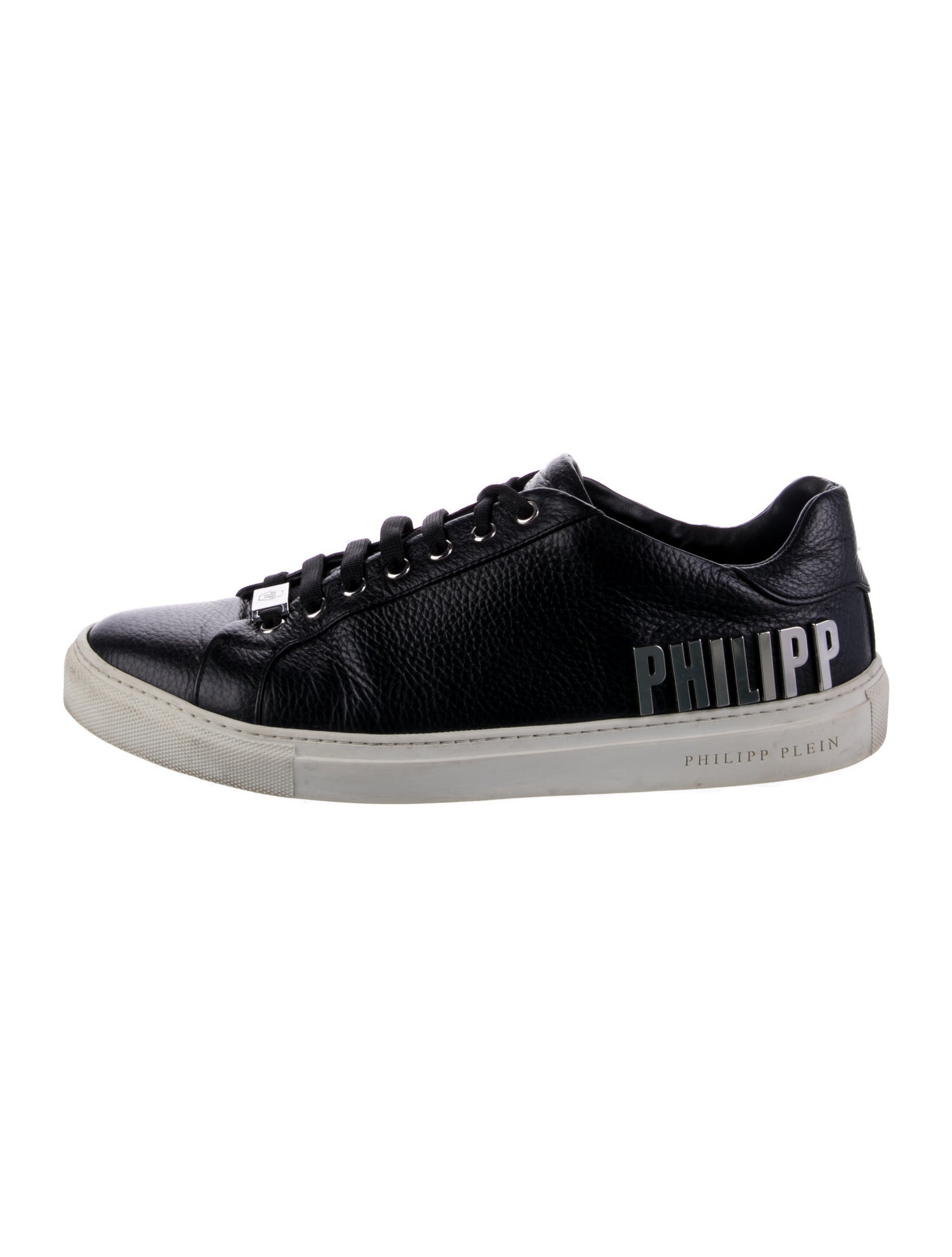 Philipp Plein Leather Sneakers