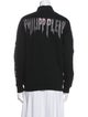 Philipp Plein Mock Neck Long Sleeve Sweatshirt