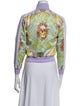 Philipp Plein Floral Print Bomber Jacket
