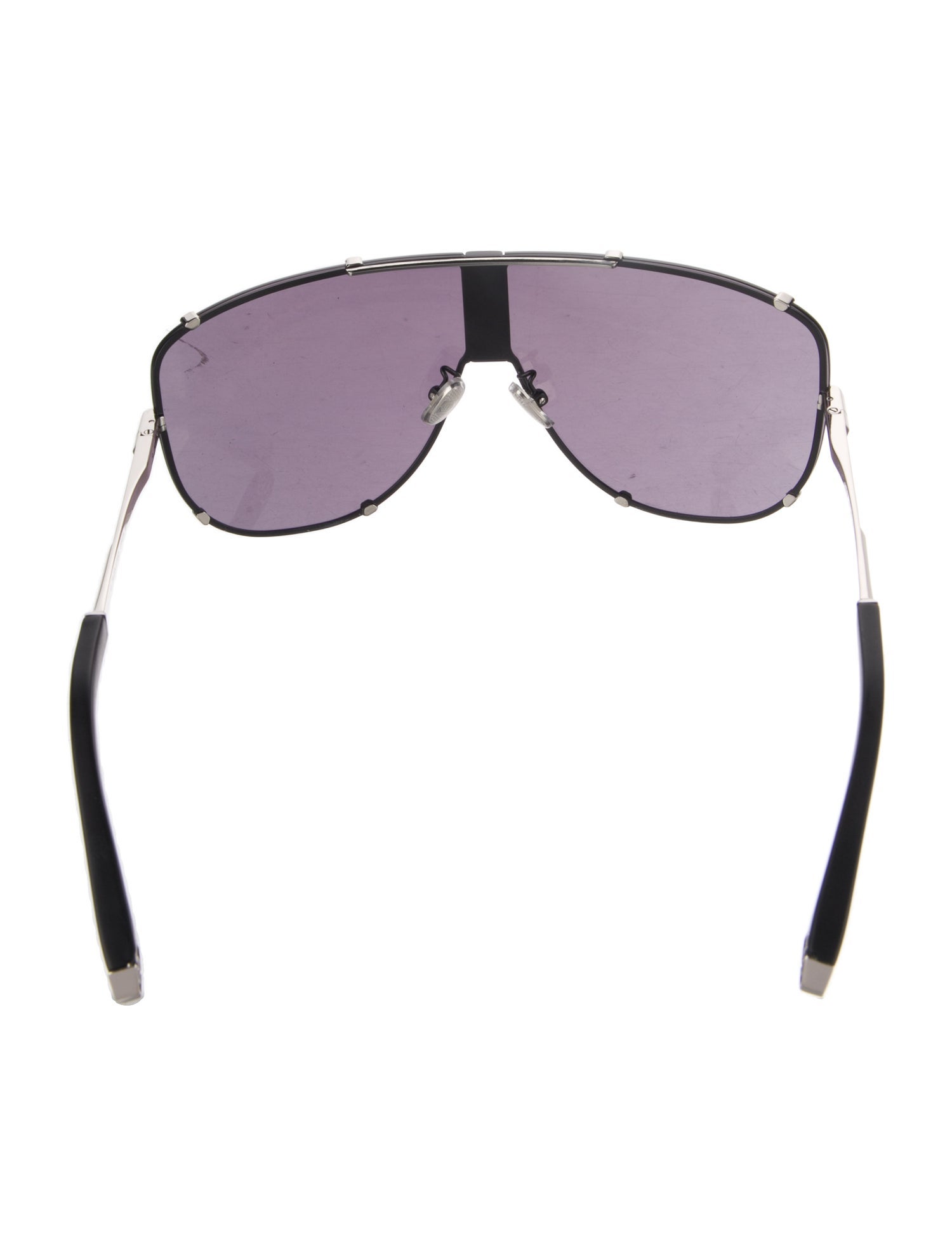 Philipp Plein Shield Tinted Sunglasses