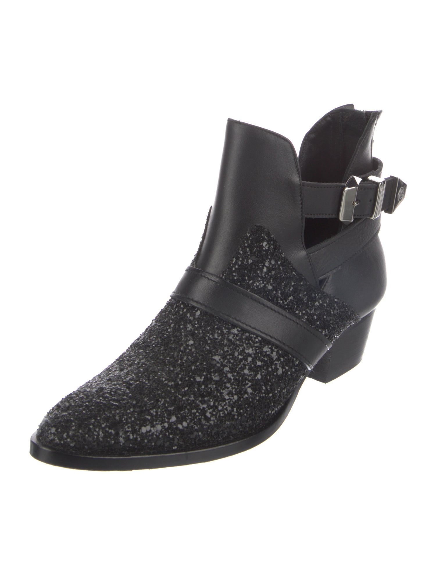 Philipp Plein Leather Chelsea Boots