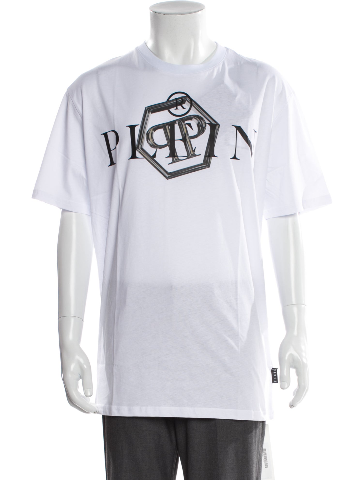 Philipp Plein Graphic Print Crew Neck T-Shirt w/ Tags