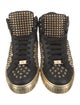 Philipp Plein Leather Printed Sneakers