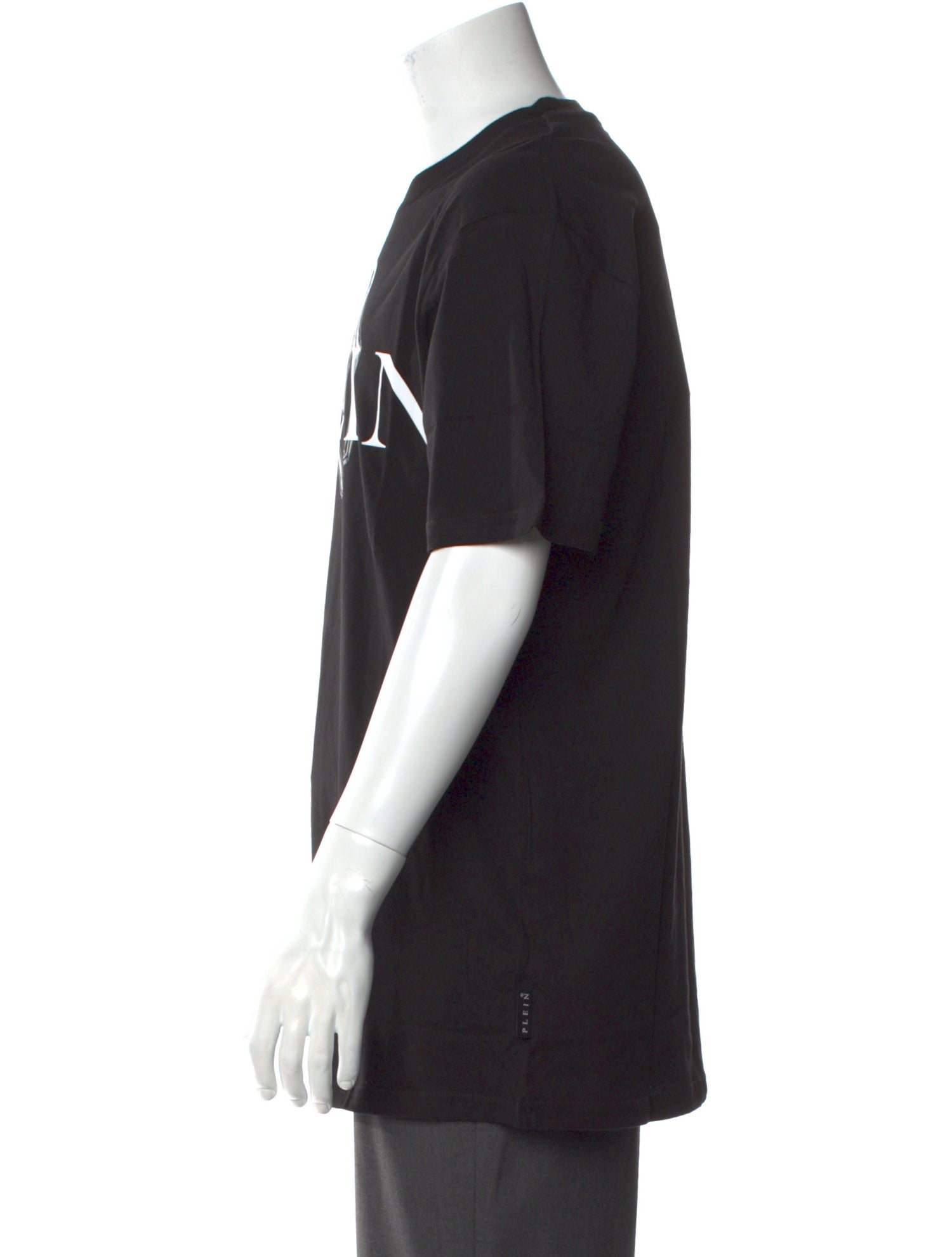 Philipp Plein Graphic Print Crew Neck T-Shirt w/ Tags