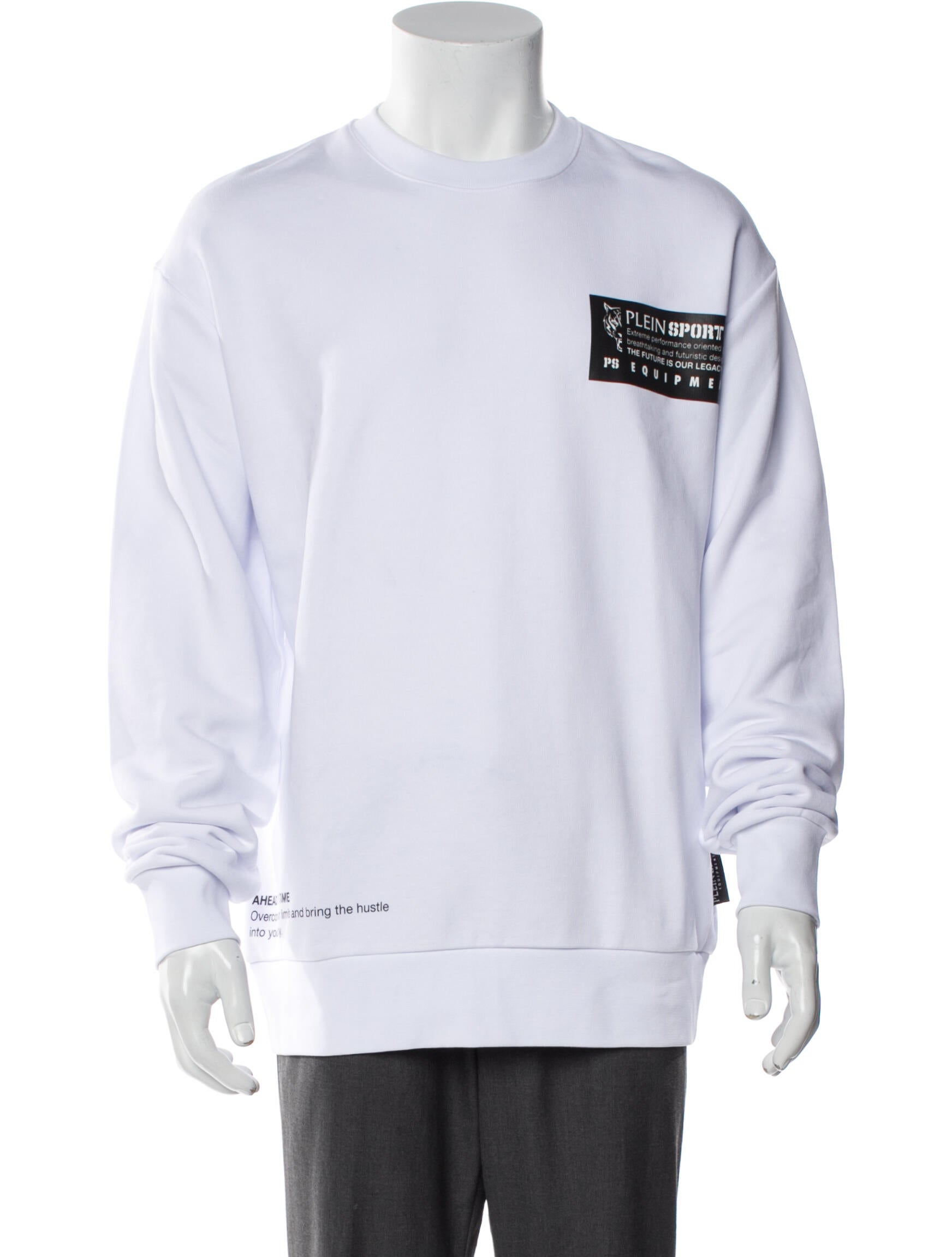 Philipp Plein Graphic Print Crew Neck Pullover w/ Tags