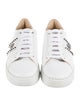 Philipp Plein Leather Studded Accents Sneakers