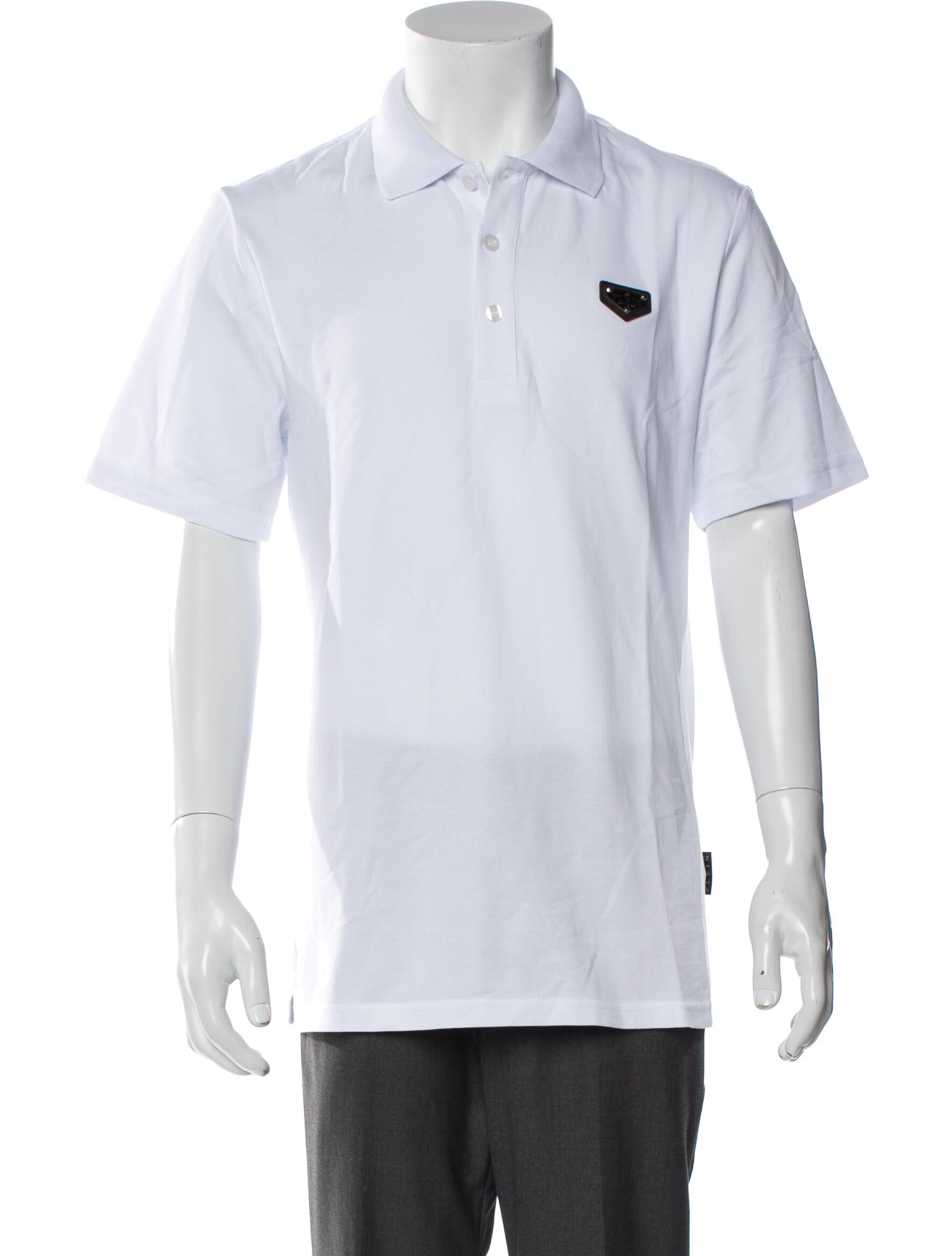 Philipp Plein Collar Short Sleeve Polo Shirt w/ Tags