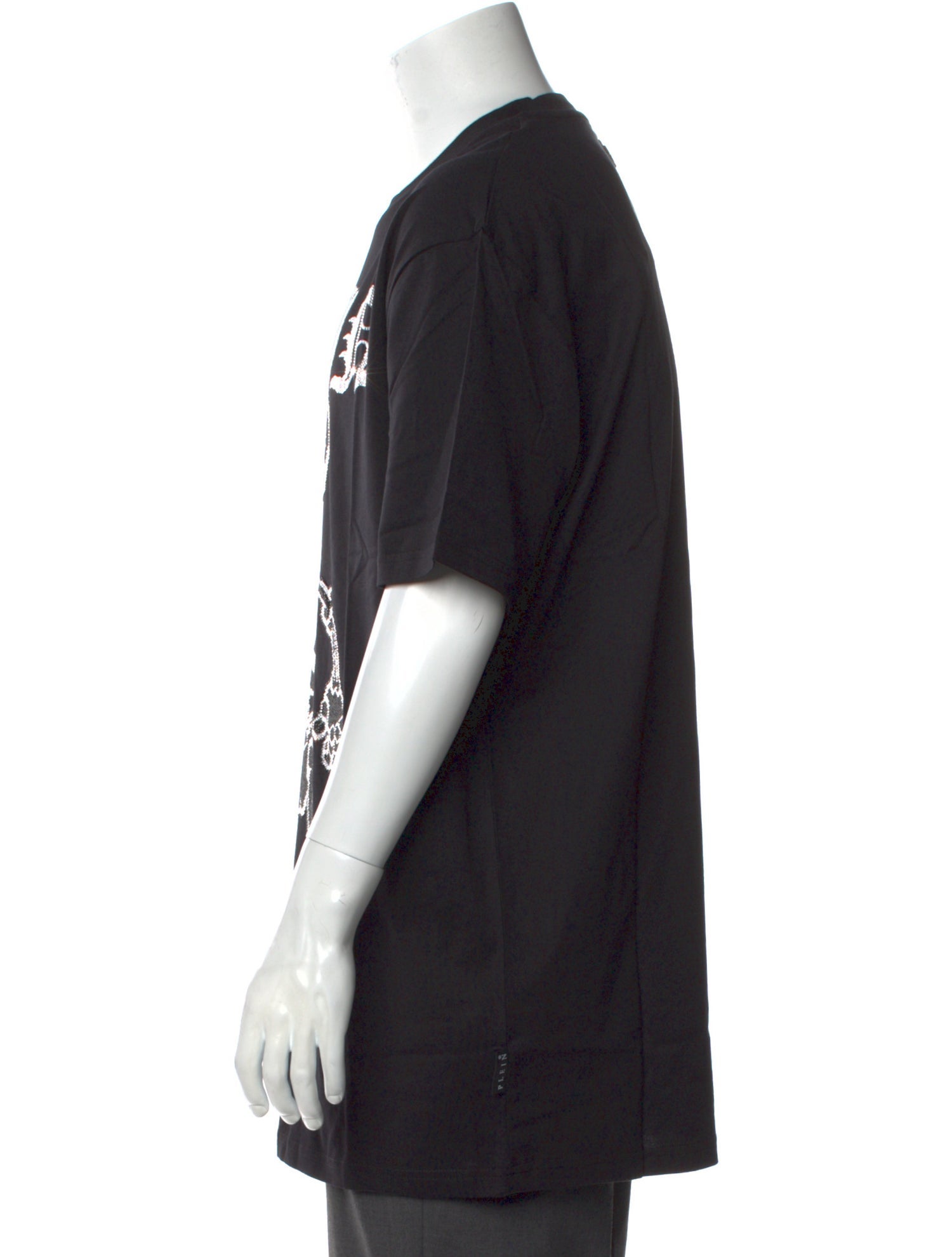 Philipp Plein Graphic Print Crew Neck T-Shirt