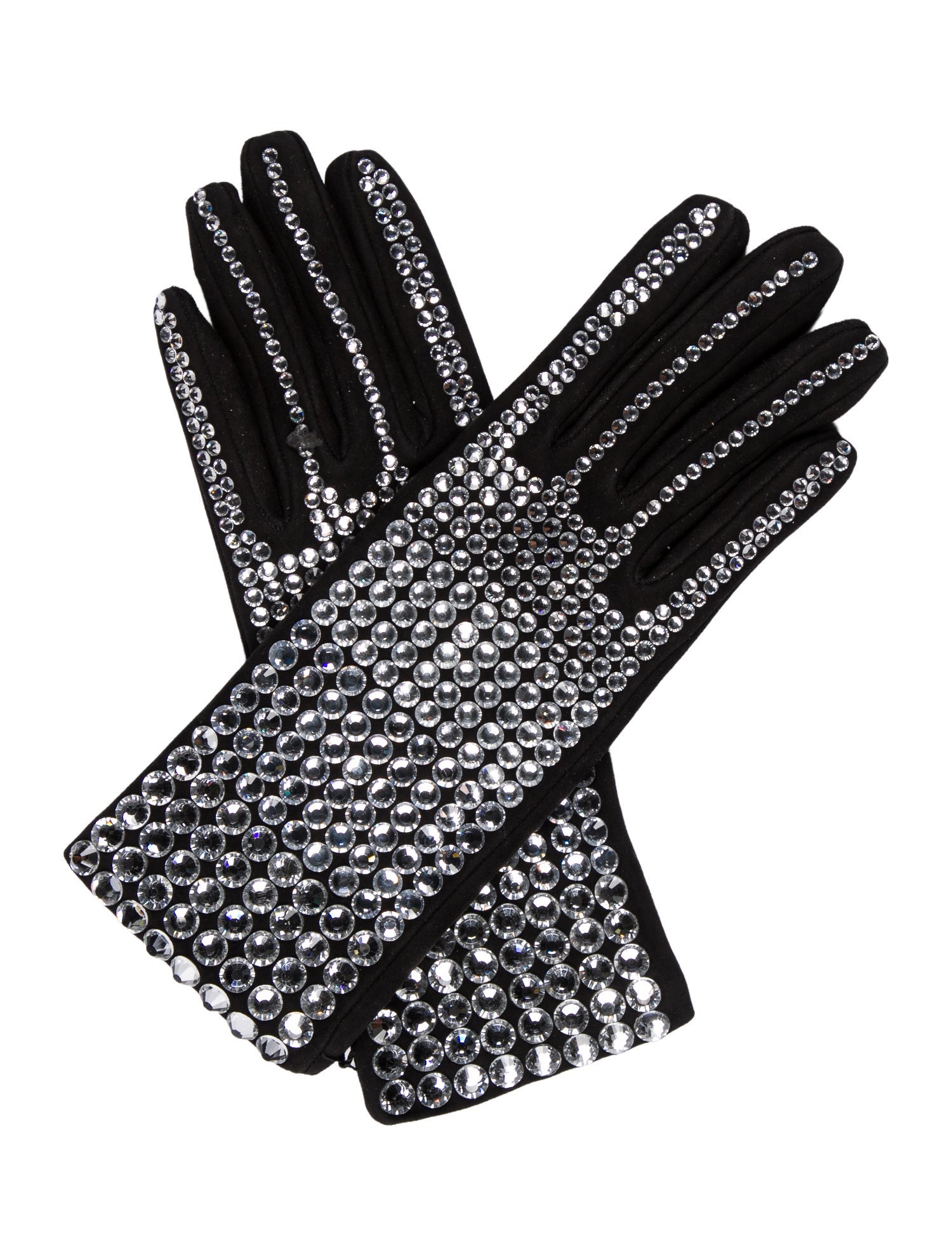 Philipp Plein Leather Gloves