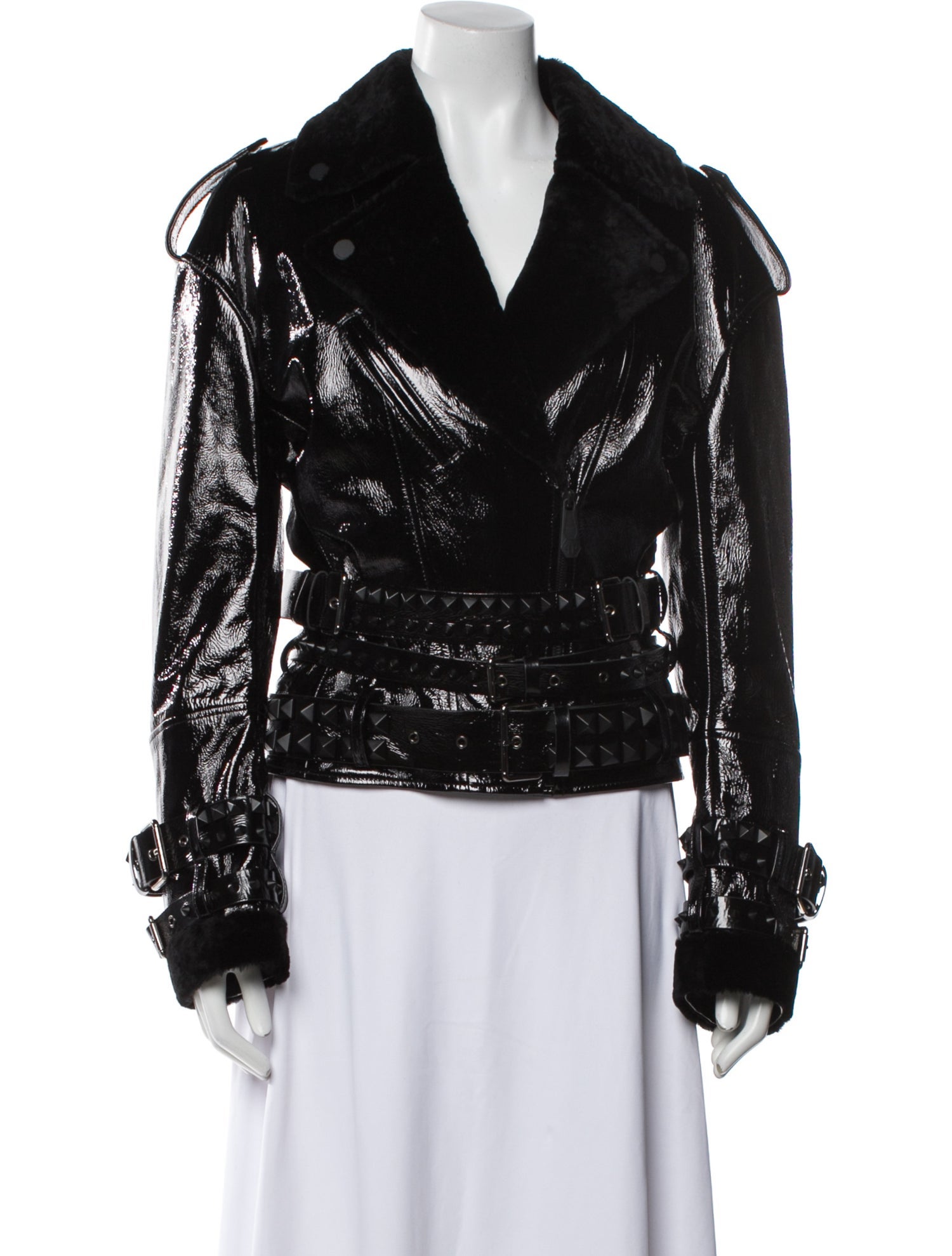 Philipp Plein Leather Evening Jacket w/ Tags