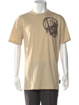 Philipp Plein Graphic Print Crew Neck T-Shirt w/ Tags